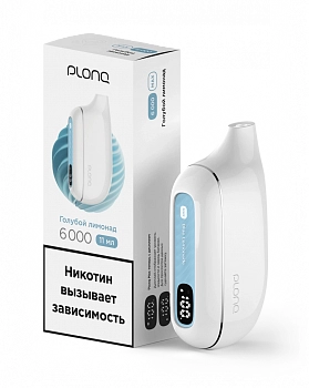 ОЭСДН Plonq MAX 6000 "Голубой Лимонад" 20мг