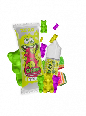 Жидкость для ЭСДН Slurm SALT "Jelly Bears / Кислые Мармеладные Мишки" 10мл 15мг.