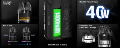 Lost Vape Thelema Elite 40W 1400mAh KIT (Sakura Samural)