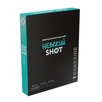 Табак Darkside Shot, 30гр "Невский / Энергетик, виноград, лайм"