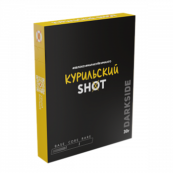 Табак Darkside Shot, 30гр "Курильский / Яблоко, маракуя, манго"
