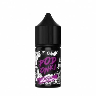 Ар Podonki v1 HARD Lychee Grape Mint / Ледяной личи, виноград и мята 30-20