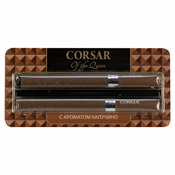 Сигариллы CORSAR 84мм, блистер 2шт (Капучино)