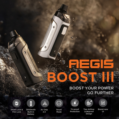 Geek Vape Aegis Boost 3 3000mAh KIT (Sunset Red)
