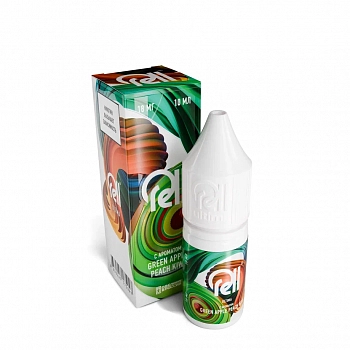 Ар RELL ULTIMATE SALT "Green Apple Peach Kiwi - Зелёное яблоко, персик и киви" 10-20