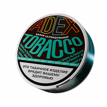 Жевательный табак ADEX SLIM ULTRA STRONG "Eucalyptus"